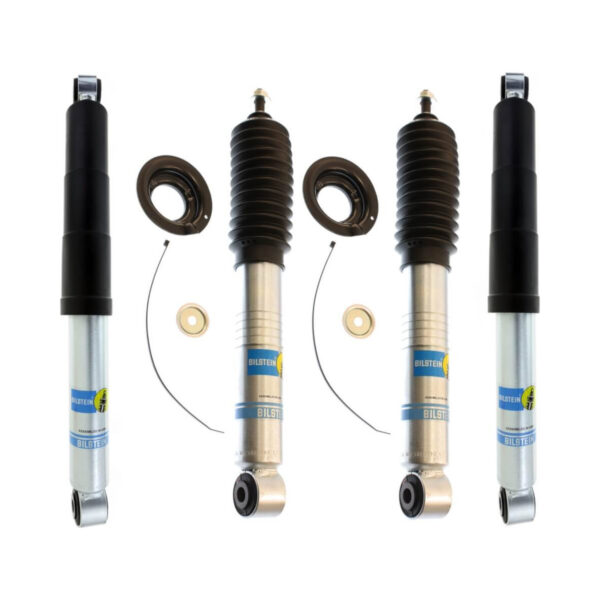 Bilstein 5100 0-2" Front Height Adjustable and 0-1" Rear for 2005-2015 Nissan Xterra 4WD