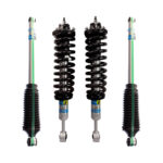 Bilstein 5100 0-2" Lift Front Coilovers with OE Replacement Coils and Rear 0-1" Lift Shocks for 2009-2013 Ford F-150