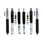 Bilstein 5100 0-4 Quad Front Lift Shocks with 2-4 Rear Lift Shocks for 1966-1977 Ford Bronco 4WD