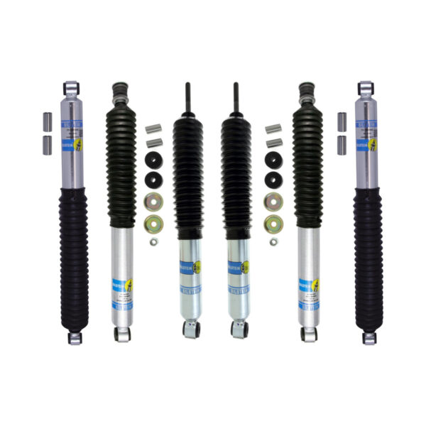 Bilstein 5100 0-4 Quad Front Lift Shocks with 2-4 Rear Lift Shocks for 1966-1977 Ford Bronco 4WD