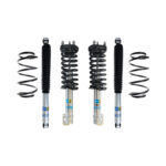 Bilstein 5100 0.75"-2" Front Lift Assembled Coilovers with OE Coils and Rear Shocks/Coils for 2005-2010 Jeep Grand Cherokee WK