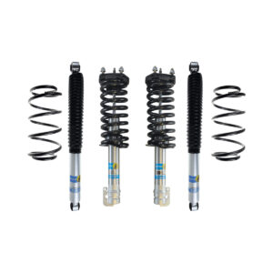 Bilstein 5100 0.75"-2" Front Lift Assembled Coilovers with OE Coils and Rear Shocks/Coils for 2005-2010 Jeep Grand Cherokee WK