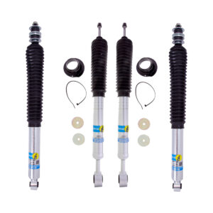 Bilstein 5100 0.87-2.28" adjustable front 0-1" rear lift shocks for 2007-2021 Toyota Tundra