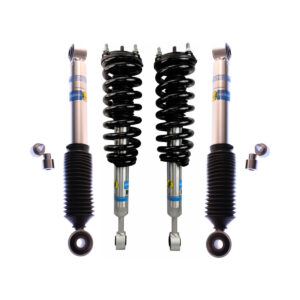 Bilstein 5100 0.87-2.56 Front Lift Assembled Coilovers and 0-1 Rear Lift Shocks for 2008-2022 Toyota Sequoia RWD-4WD