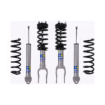 Bilstein 5100 0.4-1.75 Front Lift Assembled Coilovers with OE Replacement Coils and Rear Shocks with Rear Coils for 2011-2015 Jeep Grand Cherokee WK2