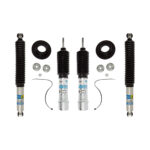 Bilstein 5100 1-2.5" Front and 0-1" Rear Lift Shocks for 2002-2012 Jeep Liberty