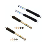 99-04 JEEP Grand Cherokee (WJ) 4WD Bilstein 5100 1.5-2" Front & Rear Lift Shocks-24-185622-33-236957