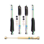 Bilstein 5100 1.5-3″ Front and 2″ Rear Lift Shocks +Stabilizer for 07-’17 Jeep Wrangler (JK) 2WD/4WD