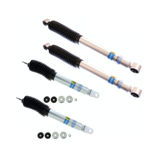 00-'06 Chevy / GMC Yukon 4WD Bilstein 5100 0-2.5" Front & 0-1" Rear Lift Shocks-24-186643-24-187237