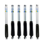 Bilstein 5100 2-2.5 Quad Front and 0-1 Rear Lift Shocks for 1999-2004 Ford F-250-F-350 Super Duty 4WD
