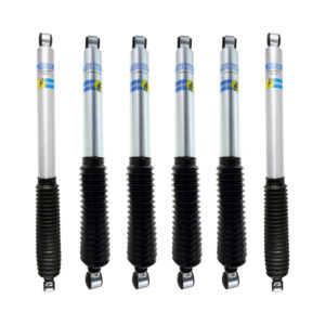 Bilstein 5100 2-2.5 Quad Front and 0-1 Rear Lift Shocks for 1999-2004 Ford F-250-F-350 Super Duty 4WD