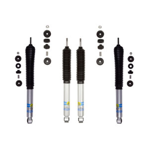 Bilstein 5100 0-2.5 Front and 0-1 Rear Lift Shocks for 2019-2023 Ram 2500 4WD