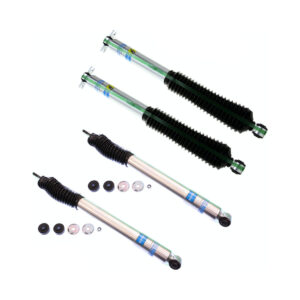 07-'15 JEEP Wrangler (JK) 4WD Bilstein 5100 3.5-5" Front & 4" Rear Lift Shocks-24-186995-33-186887