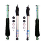 Bilstein 5100 3.5-5" Front & 4" Rear Lift Shocks 07-'17 JEEP Wrangler JK 4WD