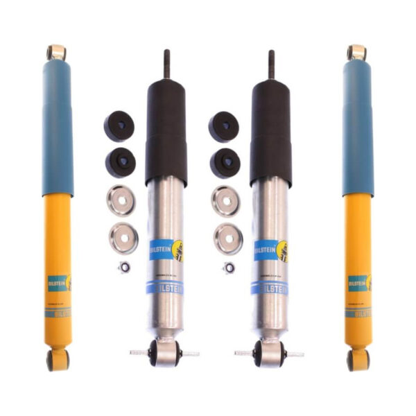 Bilstein 5100 3" Front and 4600 0-1" Rear Lift Shocks 98-'09 MAZDA B2300-B4000 2WD