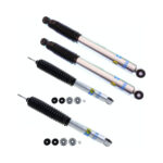 99-'10 Chevy/GMC Sierra 2500HD 4WD Bilstein 5100 4" Front & 2" Rear Lift Shocks-24-187183-24-191203