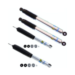 99-'10 Chevy/GMC Sierra 2500HD 4WD Bilstein 5100 4" Front & 2" Rear Lift Shocks-24-187183-24-191203