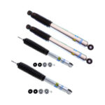99-'10 Chevy/GMC Sierra 1500HD 4WD Bilstein 5100 4" Front & 2" Rear Lift Shocks-24-187183-24-191203