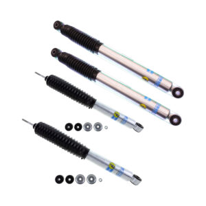 99-'10 Chevy/GMC Sierra 3500HD 4WD Bilstein 5100 4" Front & 2" Rear Lift Shocks-24-187183-24-191203