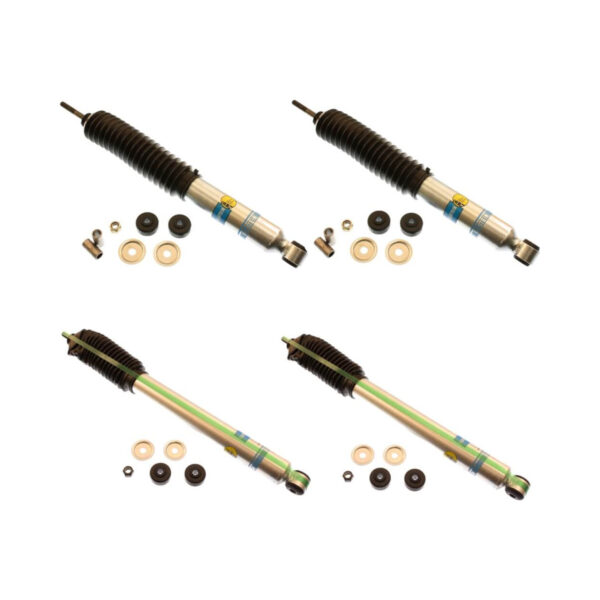 Bilstein 5100 4″ Front & 0-2" Rear Lift Shocks 97-'03 Ford F-150 4WD