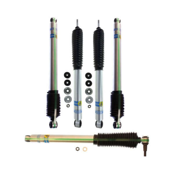 Bilstein 5100 4" Front and 2-4" Rear Lift Shocks +Stabilizer for 08-16 Ford F-250/F-350 Super Duty 4WD