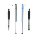 Bilstein 5100 4" Front, Rear Shocks For 2005-2016 Ford F-250 Super Duty 4WD Diesel