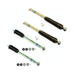 84-'01 JEEP Cherokee (XJ) 4WD Bilstein 5100 5-6" Front & 5-6" Rear Lift Shocks-24-185943-33-151663