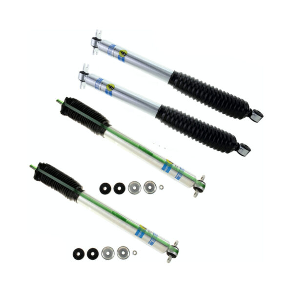 96-'06 JEEP Wrangler (TJ) 4WD Bilstein 5100 5-6" Front & 5-6" Rear Lift Shocks-24-185943-33-185934