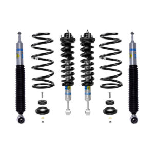 Bilstein 5100 with OME 2-2.5 Front Lift Assembled Coilovers-0-2 Rear Lift Shocks with OME 2 Rear Lift Coils and Icon Rear Coil Conversion Kit for 2003-2009 Lexus GX470