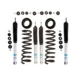 Bilstein 5112 2.3" Front and 5100 0-1" Rear Lift Shocks 14-'17 RAM 2500 4WD