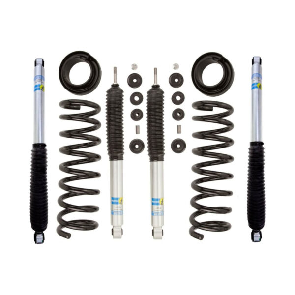 Bilstein 5112 2" Front and 5100 0-1" Rear Lift Shocks 13-'17 RAM 3500 4WD