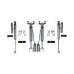 Bilstein 5160 0-1.5 Front, 0-2 Rear Lift Shocks 2011-2023 Chevy Silverado 2500 HD 4WD-2WD