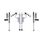 Bilstein 5160 2-2.5 Front and 0-1 Rear Lift Shocks 2013-2024 RAM 3500 4WD