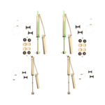 Bilstein 5160 3.5-4.5" Front and Rear Lift Shocks 96-'06 JEEP Wrangler TJ 4WD