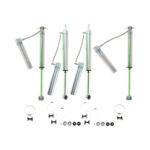 Bilstein 5160 3.5-5″ Front and 4″ Rear Lift Shocks 07-’14 JEEP Wrangler JK 2WD