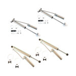 Bilstein 5160 4-6" Front & 3-5" Rear Lift Shocks 11-'17 Chevy/GMC Silverado 3500 HD/Sierra 3500 HD 4WD