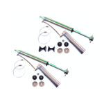 96-'06 JEEP Wrangler (TJ) 4WD Bilstein 5160 5-5.5" Front Lift Shocks-2x25-187809