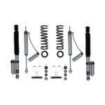 Bilstein 5162 2 Front 0-1 Rear Lift kit with Reservoirs for 2014-2025 Ram 2500 4WD GAS