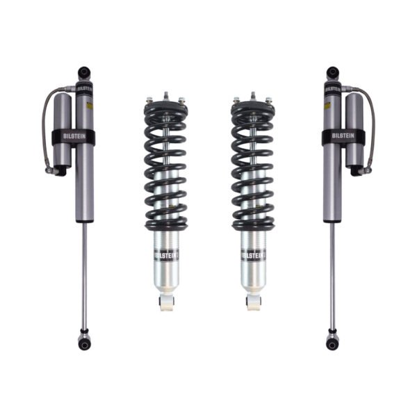 Bilstein 6112 0-1.75" Assembled Front Lift Coilovers with 5160 Reservoir Shocks for Ford F-150 2009-2013 4WD