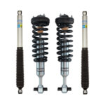 Bilstein 6112 0-2.5 Front Assembled Coilovers and 0-1 Rear Lift Shocks for 2021-2023 Ford F-150 4WD 3.5L or 2.7L
