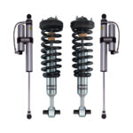 Bilstein 6112 0-2.5 Front Assembled Coilovers with B8 5160 0-2 Rear Lift Shocks for 2021-2023 Ford F-150 4WD 3.5L or 2.7L