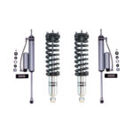Bilstein 6112 0-2.5 Front Lift Coilovers and 5160 0-2 Rear Lift Shocks for 2000-2006 Toyota Tundra