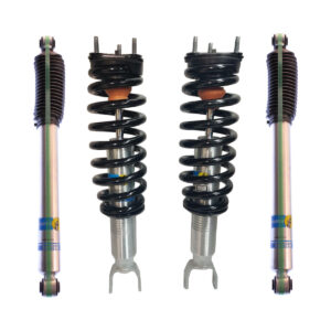 Bilstein 6112 0-2.75 Front Lift Assembled Coilovers, 5100 0-1 Rear Lift Shocks for 2011-2018 Ram 1500 4WD