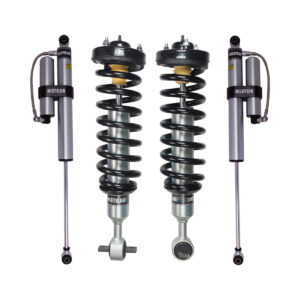 Bilstein 6112 0-2 Front Lift Assembled Coilovers with B8 5160 or 5100 Rear Lift Shocks for 2015-2020 Ford F-150 4WD