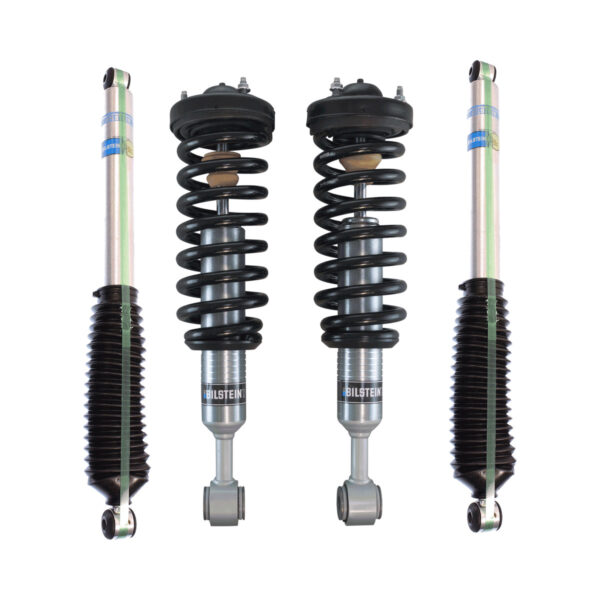 Bilstein 6112 0-2" Front Assembled Coilovers with 5100 Rear Shocks for 2004-2008 Ford F-150 4WD