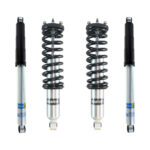 Bilstein 6112 0-2 Front Lift Assembled Coilovers and Bilstein B8 5100 Rear Shocks for 2004-2008 Ford F-150 2WD