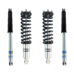 Bilstein 6112 0-2 Front Lift Assembled Coilovers and Bilstein B8 5100 Rear Shocks for 2004-2008 Ford F-150 2WD