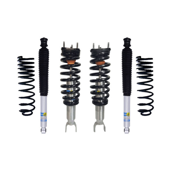 Bilstein 6112 0.6-2.6 Front Lift Assembled Coilovers with Rear 5100 Shocks and 1.5 ICON Coils for 2019-2023 Ram 1500 2WD-4WD