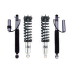 Bilstein 6112 0.9-2.4 Medium Duty(150-200lbs) Assembled Front Coilovers and B8 5160 0-2 Rear Lift Shocks for 2010-2014 Toyota FJ Cruiser