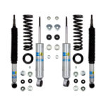 Bilstein 6112 1.3-2.9" Front 0-1" Rear Lift Shocks, Coils Kit for 2001-2007 Toyota Sequoia 4WD
